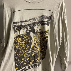 Pacsun Playboy graphic long sleeve